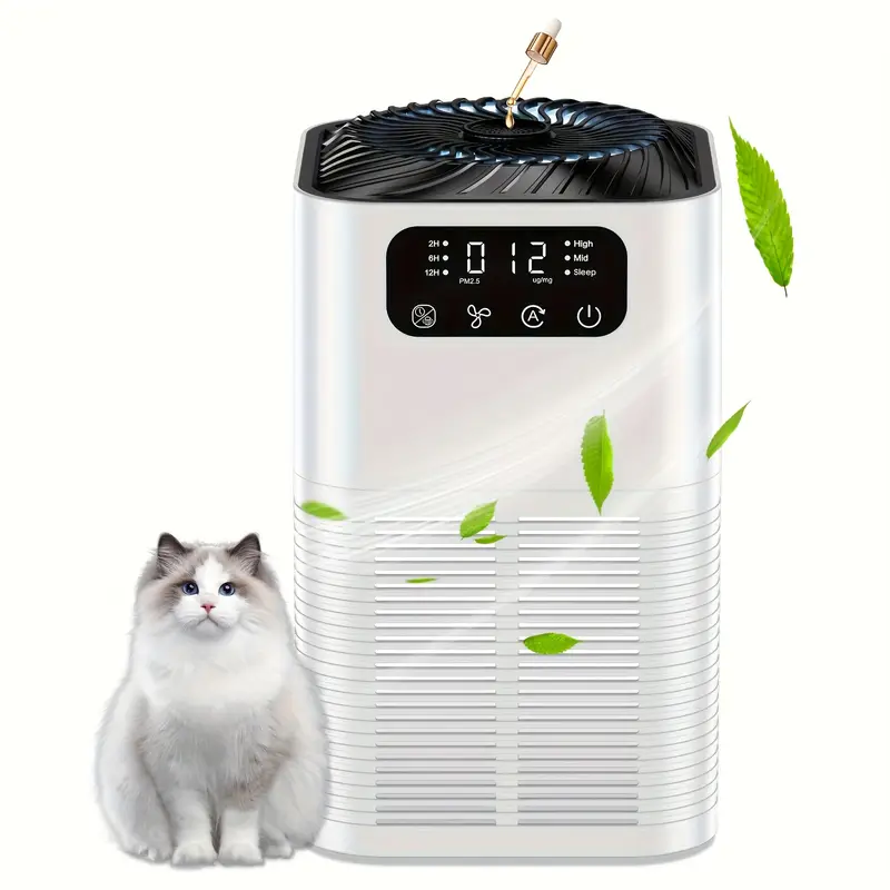 Quiet H13 True HEPA Air Purifier for Large Rooms