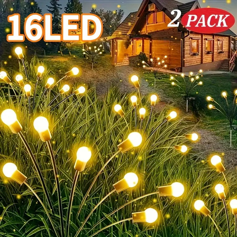 Solar Path Lights] 2/6/10-Pack Solar Swaying Path Lights