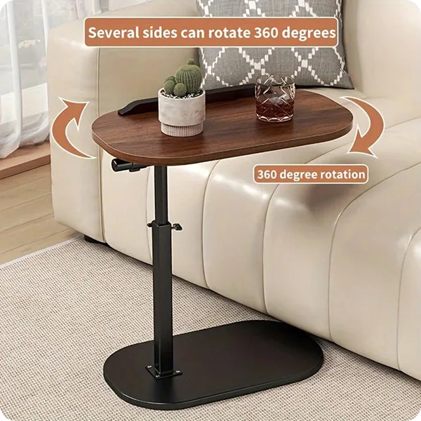 Laptop table, a mobile and adjustable side table/folding table